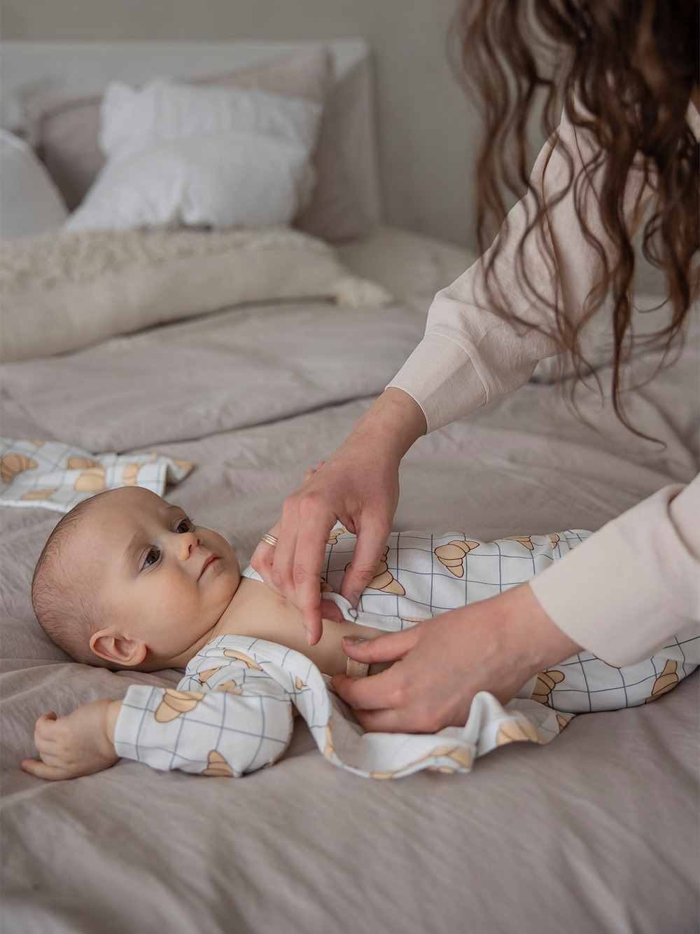 Распашонка Mjölk Круассаны