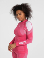 Термолонгслив женский ALPINESPORTS V-MOTION розовый