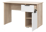 Компьютерный стол Woodville Стокгольм СТП03-1200 дуб сонома, line софт пломбир