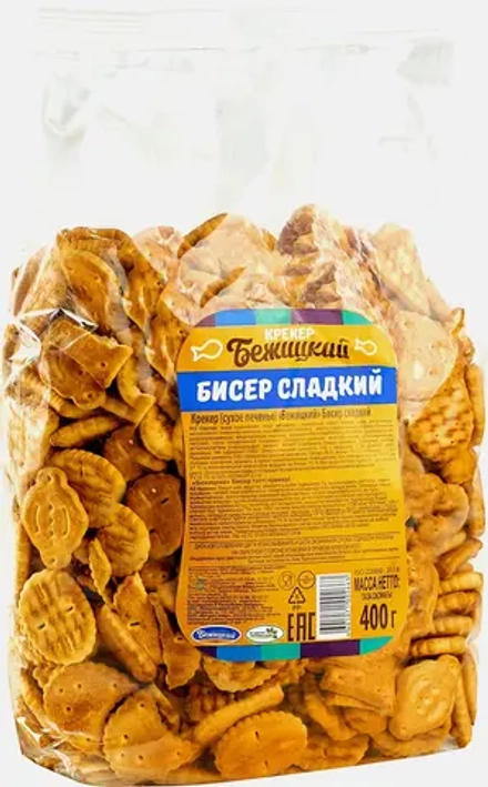 Крекер Бисер сладкий Бежицкий 400г