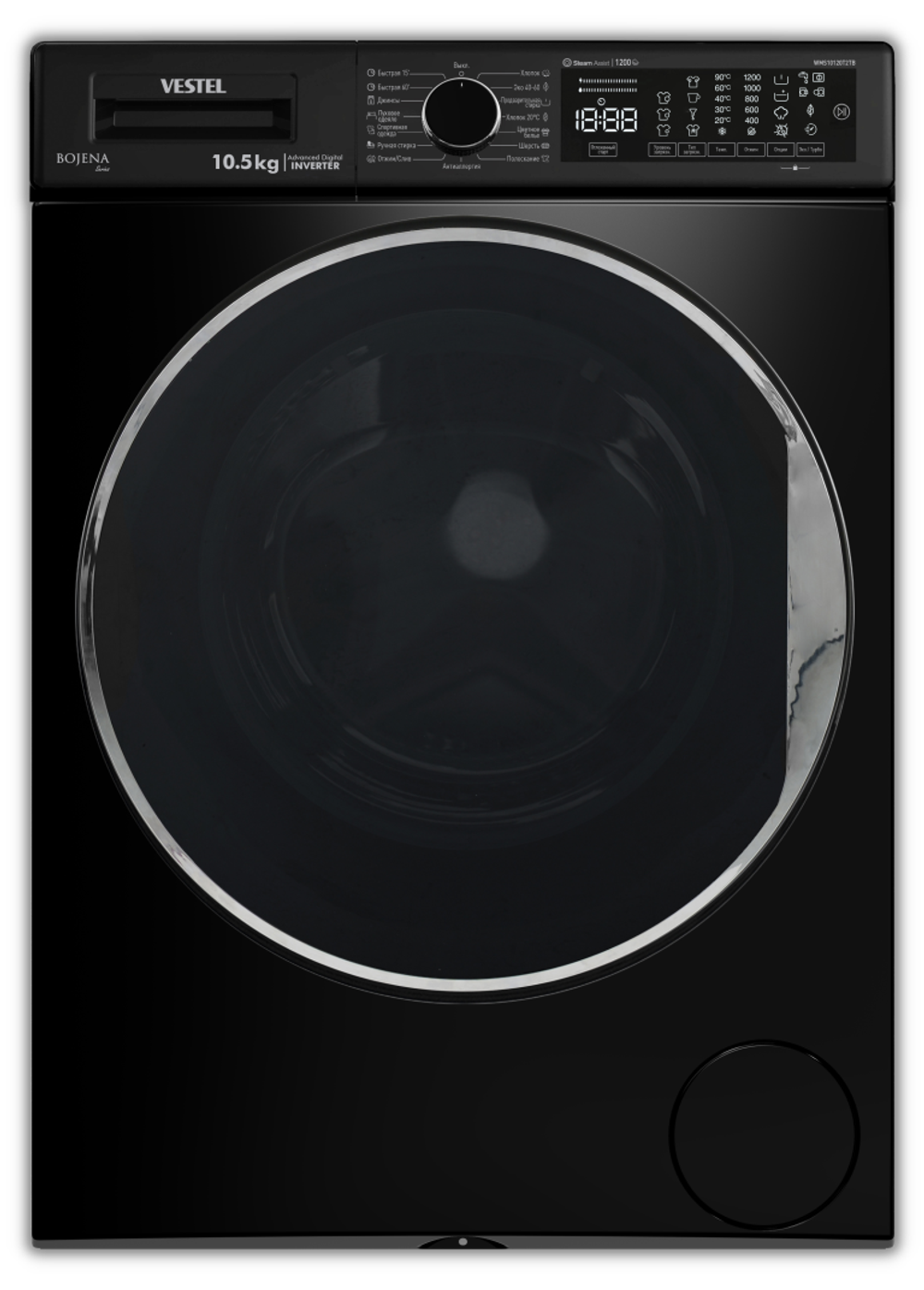 Стиральная машина с паром VESTEL Bojena WMS 10120 T2TB