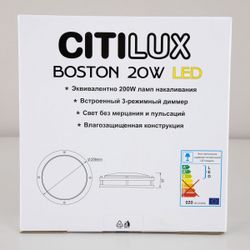 Citilux Бостон CL709201N LED Светильник с диммером Матовый Хром