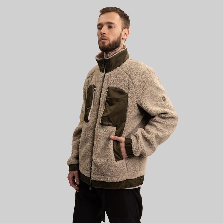 Куртка мужская шерповая Krakatau Qm409-85 Peebles артикул:Qm409-85 - купить в магазине Дайс