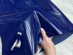 Vernissage Bluette (0,8-1,0 мм), цв. Синий, натуральная кожа