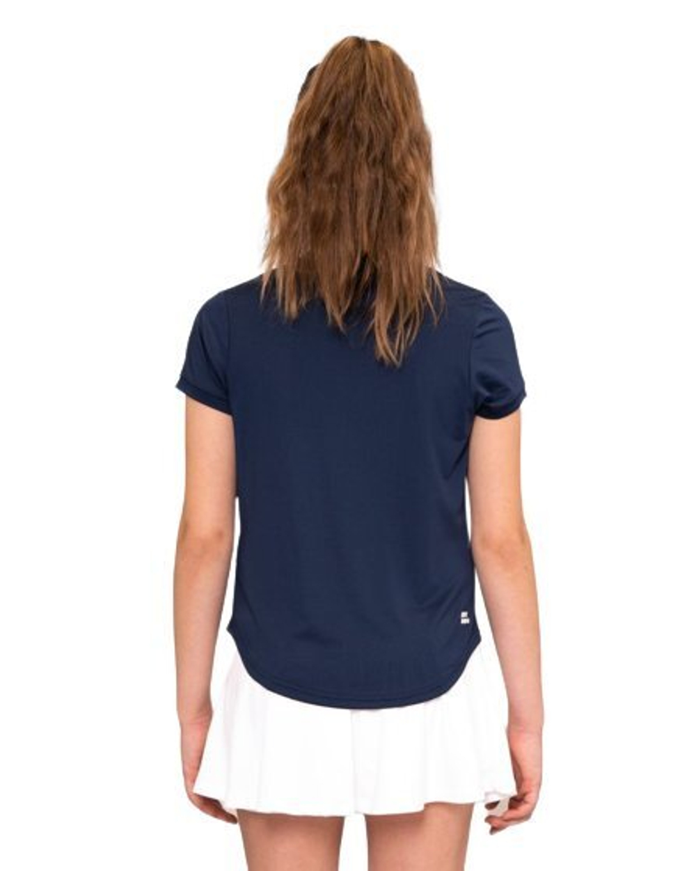 Одежда для тенниса Девочки, Футболка BIDI BADU CREW JUNIOR TEE .