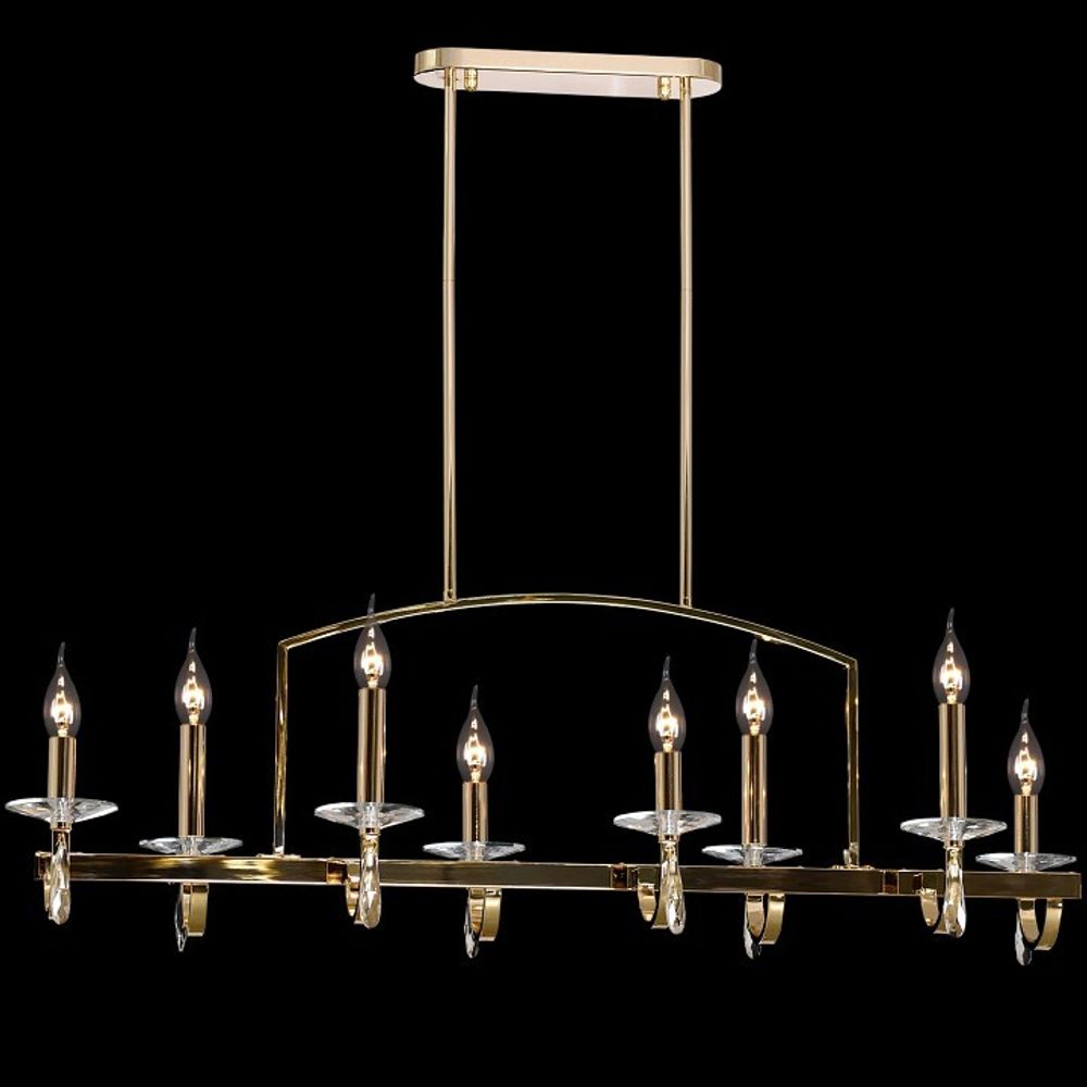 Люстра на штанге ILLUMICO  IL5253-8PLS-25 ELITE