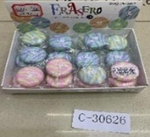 Ластик "Конфетка" 3,6 см, в инд.пакете, 3 дизайна микс, С-30626