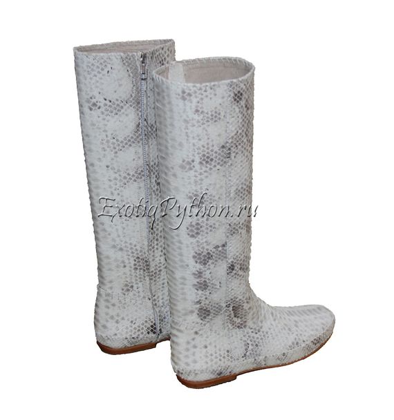 Сапоги из кожи питона SH-19