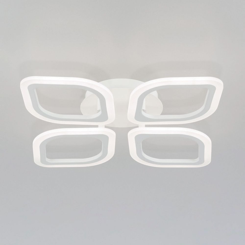 Citilux Ромби CL236040R LED Люстра с пультом Белая