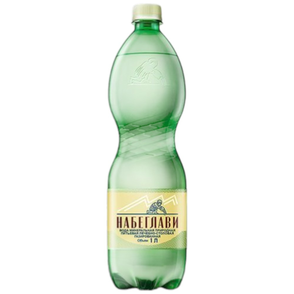 Вода Набеглави, газированная, PET 1 л.