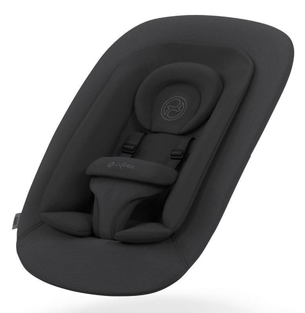 Стульчик для кормления Cybex Lemo 4 в 1 с мягкими чехлами Comfort Inlay Stunning Black/Stunning Black