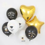 Шар (18"/46 см) Сердце, золото 1 шт.