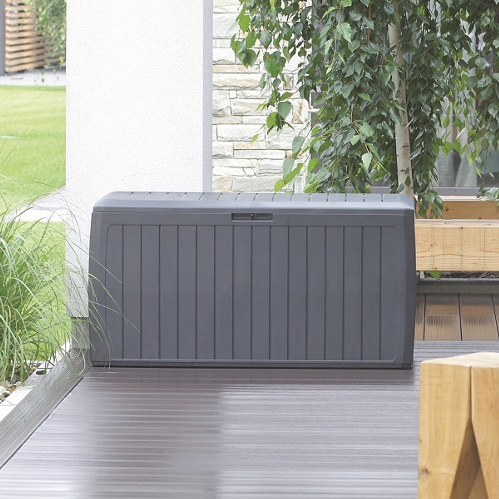 Пластиковый сундук Prosperplast Boxe Board 290 л anthracite