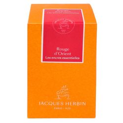 Чернила во флаконе Herbin Prestige 50 мл Rouge d'orien красные (13169JT) 1