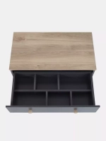 Комод RANT "ELSA PRO" с органайзером 80 см. 4 ящика (арт.125) Moon Grey