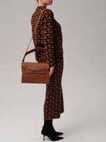 Кожаная сумка Deboro 31116 фундук