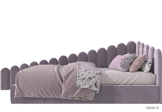 Кровать угловая Савоярди kids - спинка лесенка