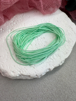 Шнур для плетения браслетов 0,6 мм, Ментол (5 м)