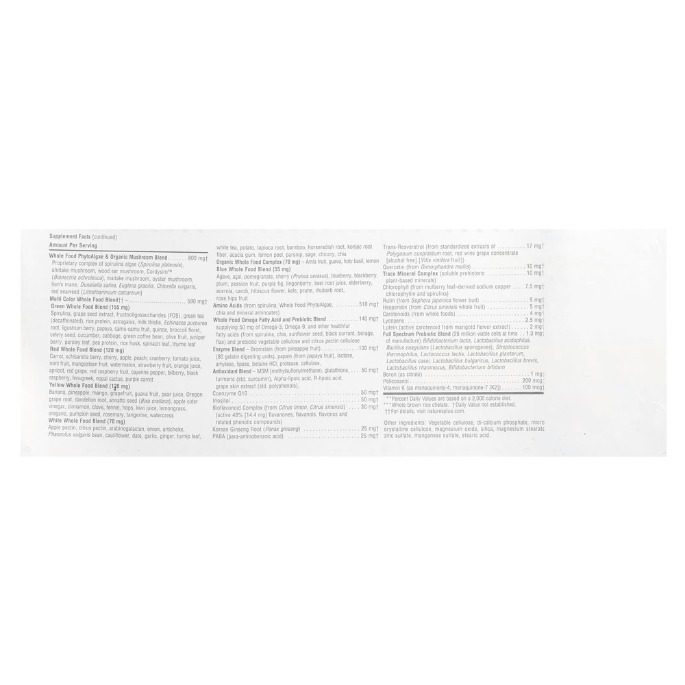 NaturesPlus, Source of Life®, Gold, лучшая мультивитаминная добавка, 90 капсул