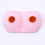 Фигурная бомбочка для ванны «Порадуй свои бидончики» с ароматом малины - 110 гр. (Цвет: розовый)