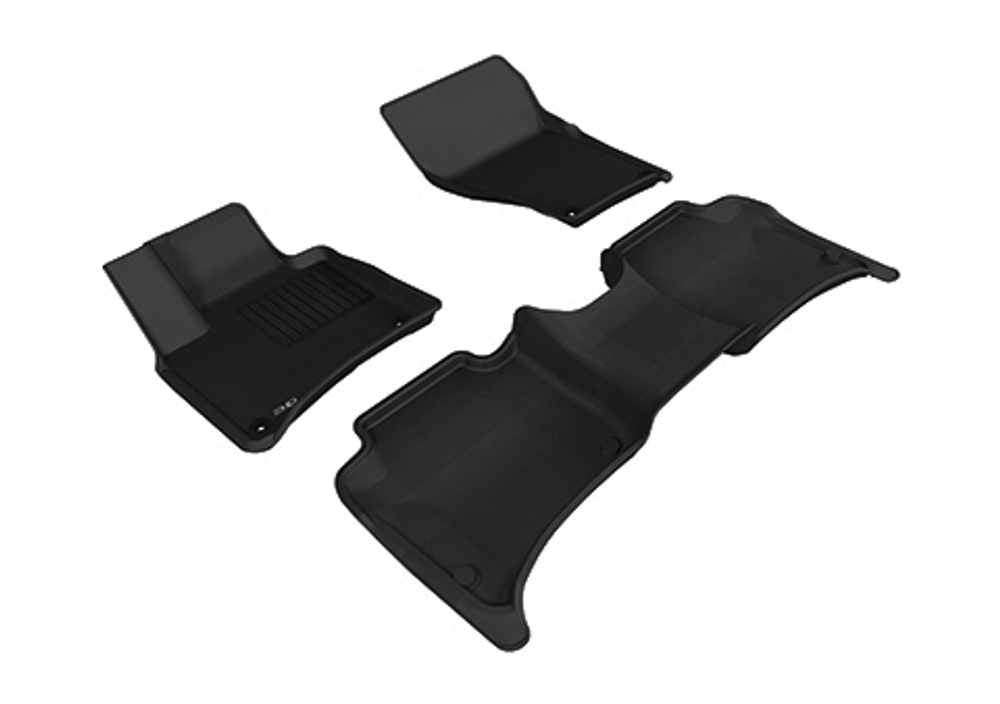 Коврики салона Sotra 3D Lux для Volkswagen Touareg 2011- черные. Артикул ST 74-00455