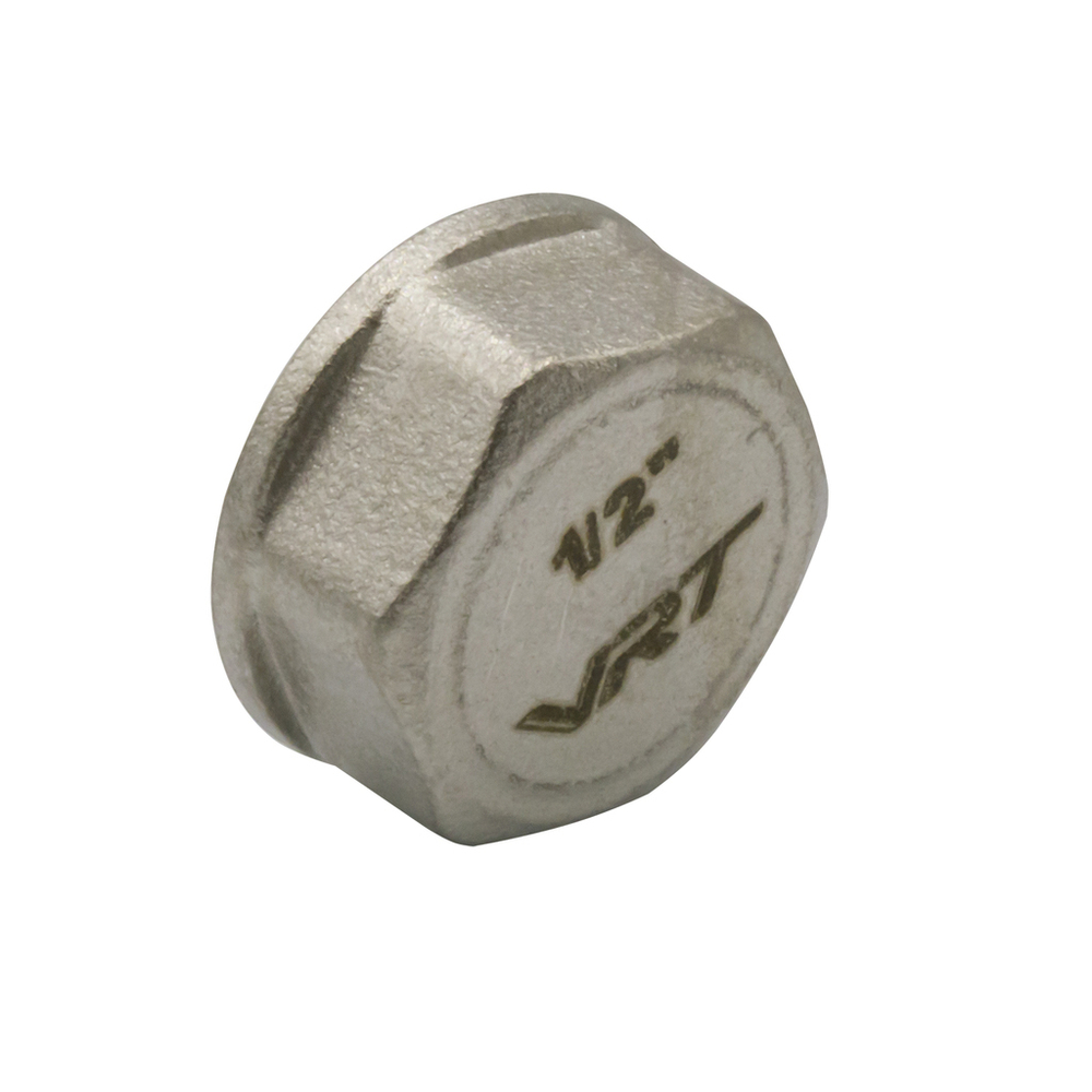 Заглушка 1/2'' вн  VRT® никель