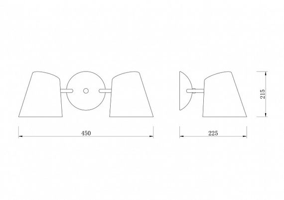 Бра Freya Nordic FR5127WL-02B