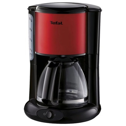 Кофеварка капельная Tefal CM361E38 1000Вт красный