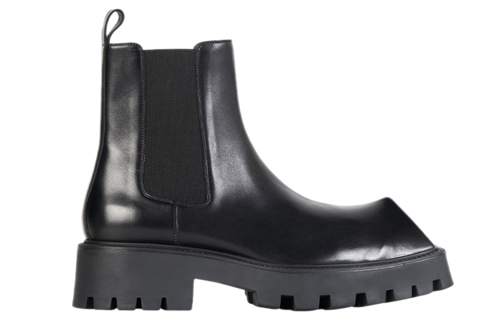 Balenciaga Rhino 20mm Boots "Black Smooth Calfskin"