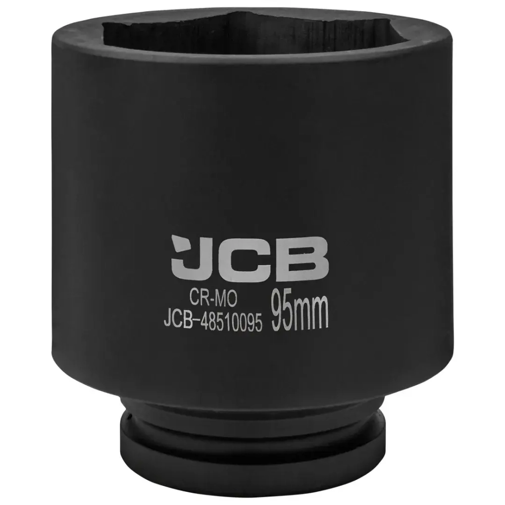 Головка ударная глубокая 95мм (6гр.), 1'' JCB JCB-48510095