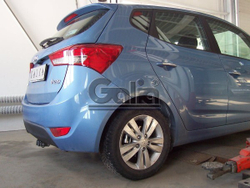 Фаркоп оцинкованный Galia H084A для Hyundai ix20 2010-(паспорт и сертификат в комплекте)(без электрики)