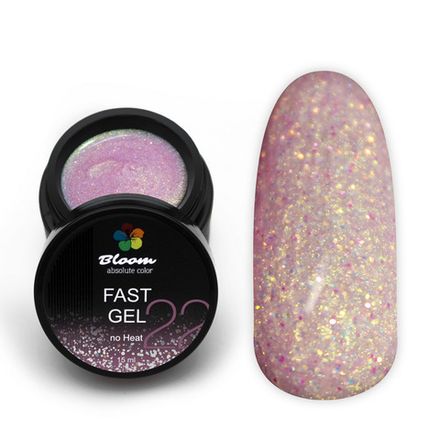 Bloom Fast Gel 22 - Гель холодный для наращивания, 15 мл