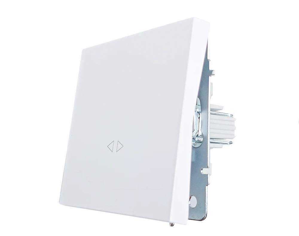 Выключатель LEZARD ZIMA промежуточный белый безвинтовой зажим/клемма