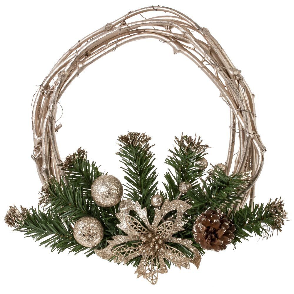 GAEM Изделие декоративное "Венок", L30 W9 H30 см