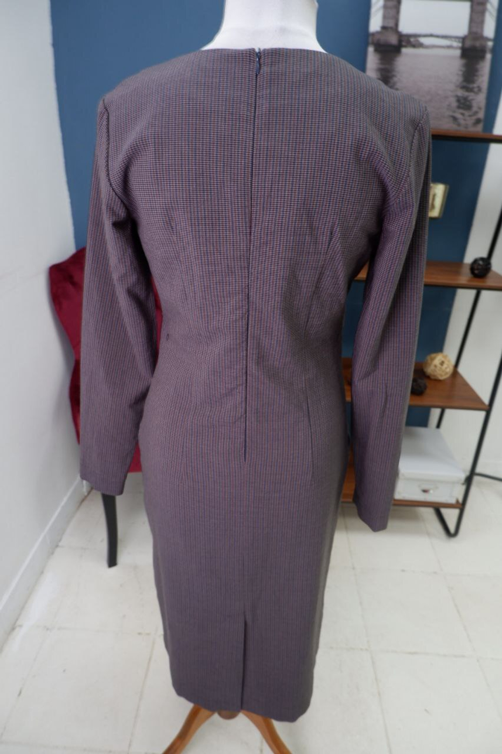 Платье Magda в клетку 46 размер, новое