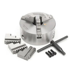 Токарный патрон К11-160 мм, трехкулачковый, самоцентрирующийся