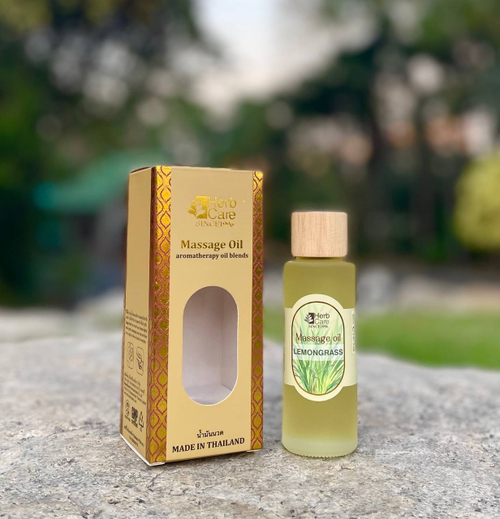 Массажное масло для тела Лемонграсс Massage Oil Lemongrass HerbCare