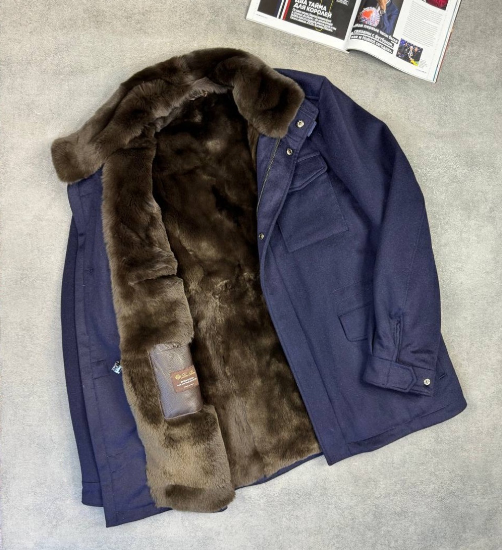 Куртка с мехом Loro Piana
