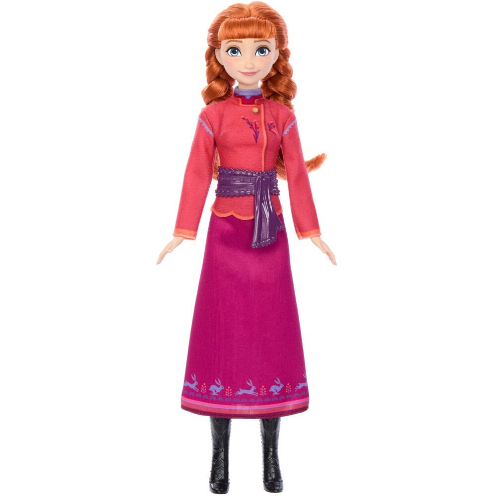 Disney Frozen - Принцесса Анна с волком Айсбергом кукла + аксессуары JFG17