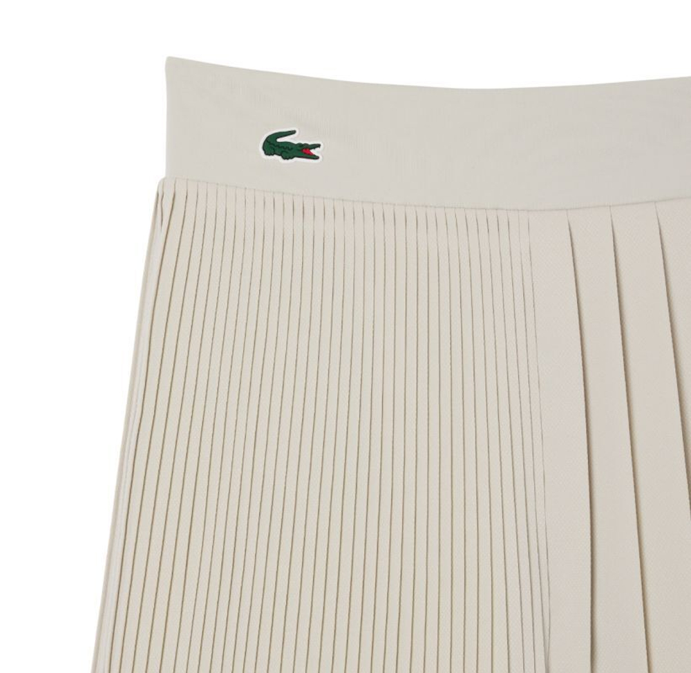 Женские Шорты теннисные Lacoste Ultra-Dry Stretch Lined Tennis - серый