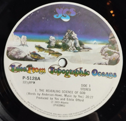 Винтажная виниловая пластинка LP Yes Tales From Topographic Oceans (Japan 1973) (No Obi)
