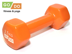 Гантель в виниловой оболочке GO DO