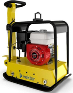 Виброплита VEKTOR VPG-160A реверсивная (гидравлический привод) 1180