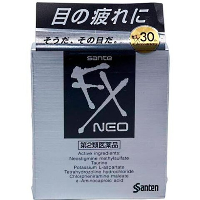 Капли для глаз Sante Fx Neo от красноты и усталости