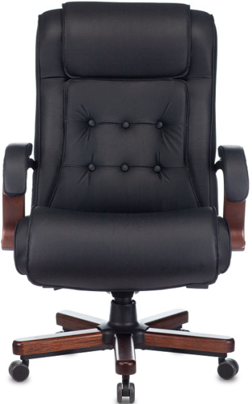 Кресло офисное Бюрократ T-9926WALNUT/BLACK