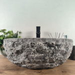 Раковина из мрамора Erozy Grey EM-64683 46*46*15 0185
