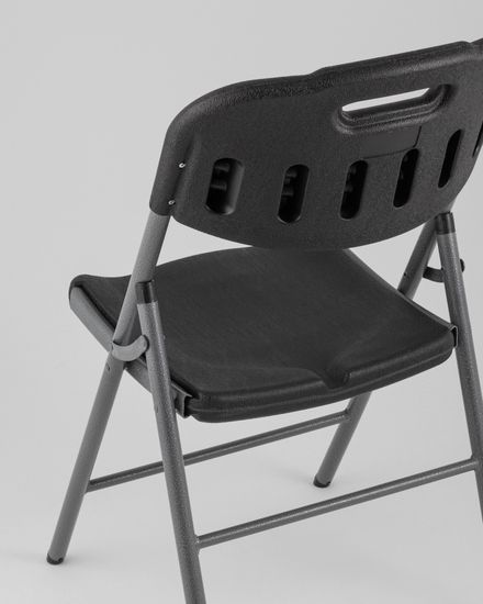 Стул складной банкетный черный