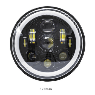 Фара LED 12-24V  7дюймов 2121Нива (Дальний+Ближ+ДХО) 65w пара NTS NV-C89-65W-Y