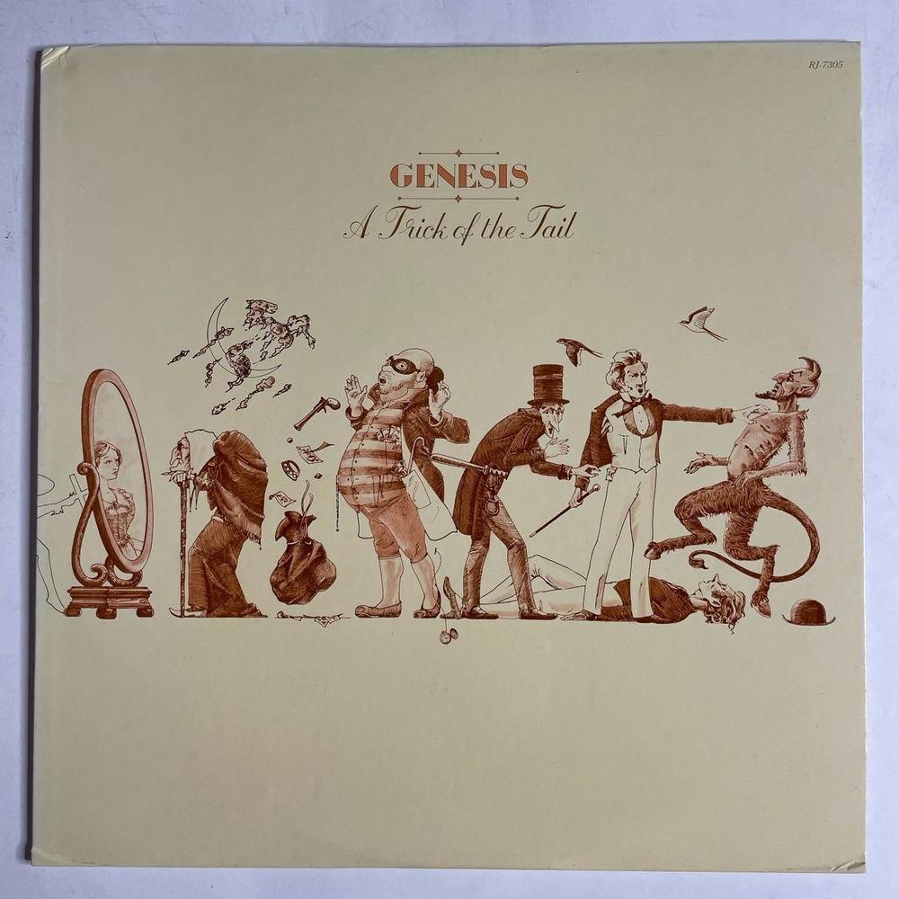 Винтажная виниловая пластинка LP Genesis A Trick Of The Tail (Japan 1978) (No Obi)