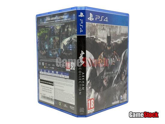PS4 Batman Arkham Collection Б/У (Русские субтитры) CUSA-00135; CUSA-04607